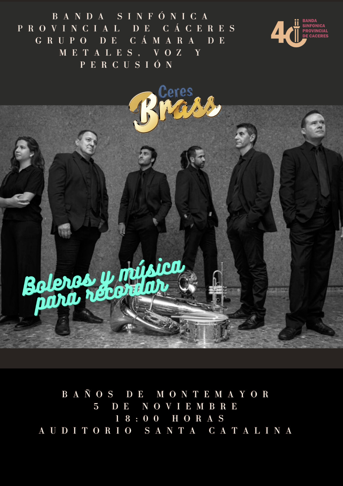 MÚSICA: Banda Sinfónica Provincial de Cáceres