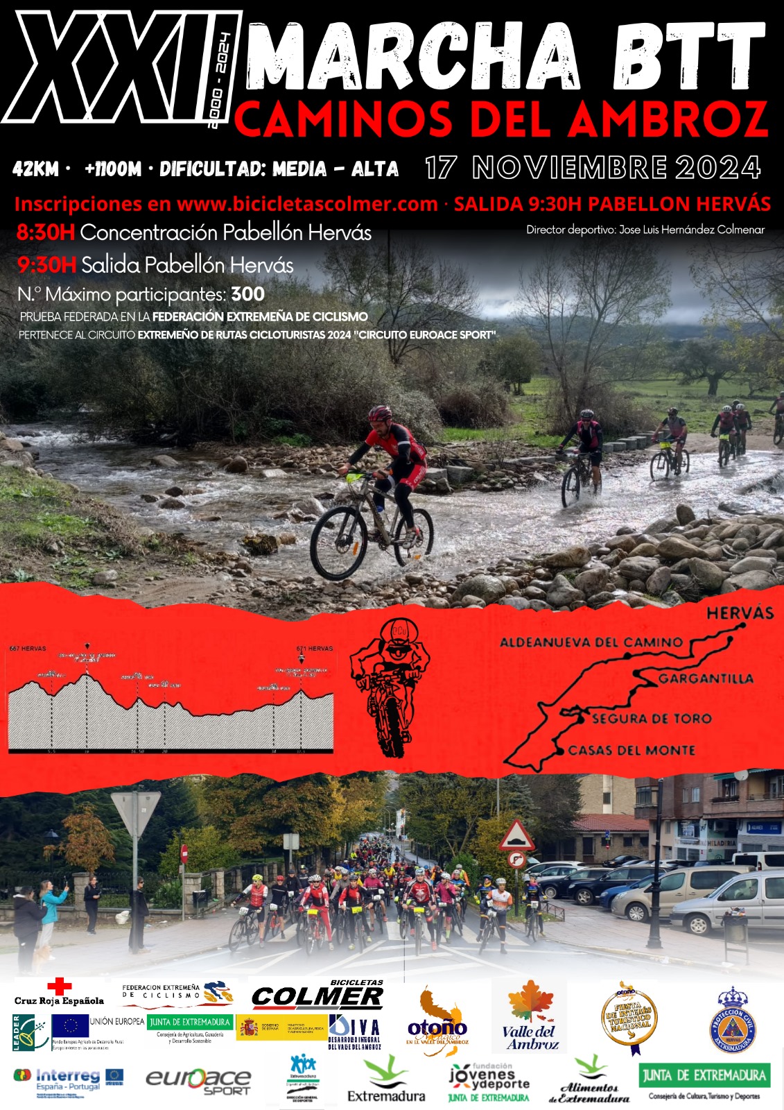 XXII MARCHA BTT. Caminos del Ambroz