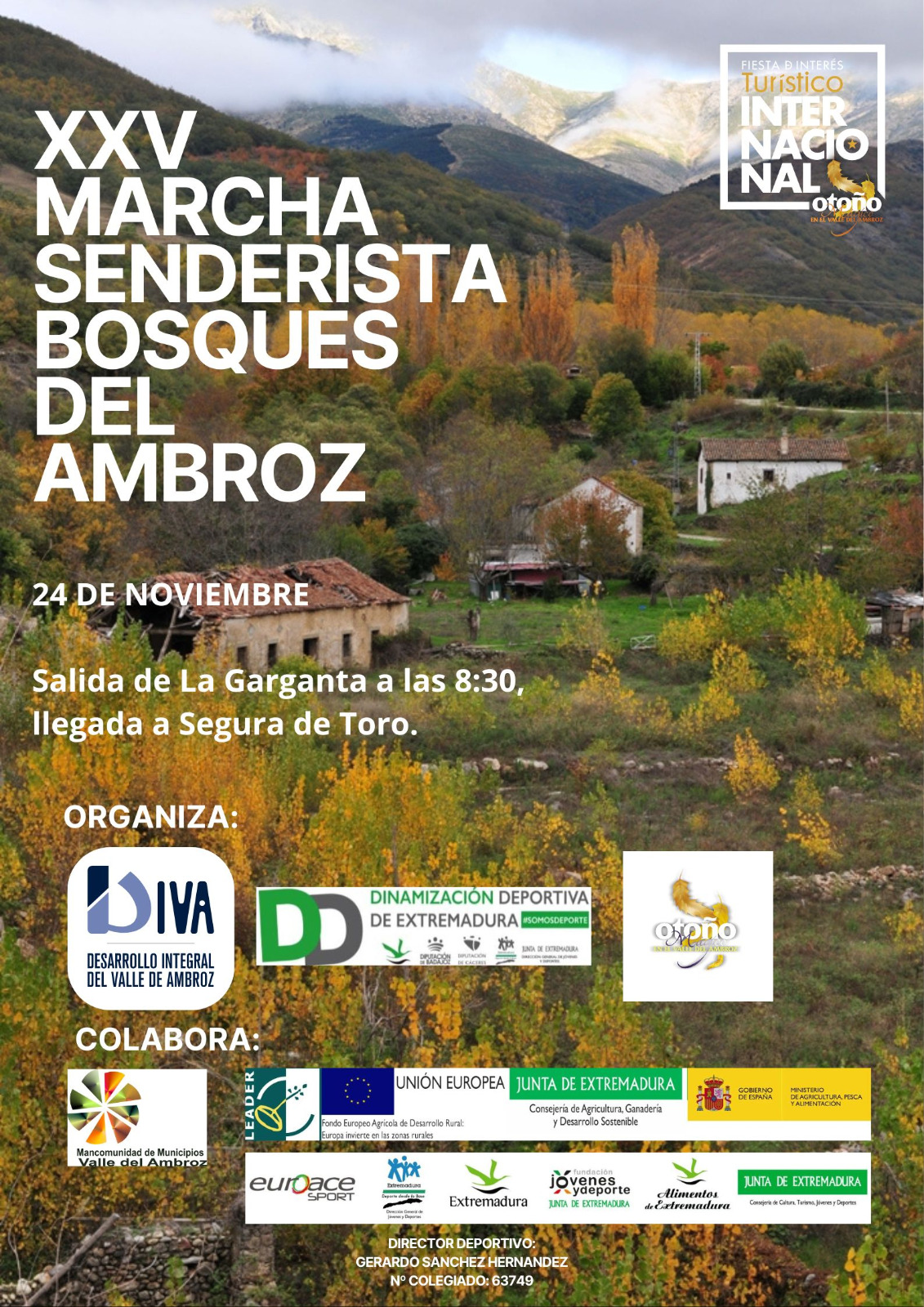 XXV MARCHA SENDERISTA “Bosques del Ambroz”