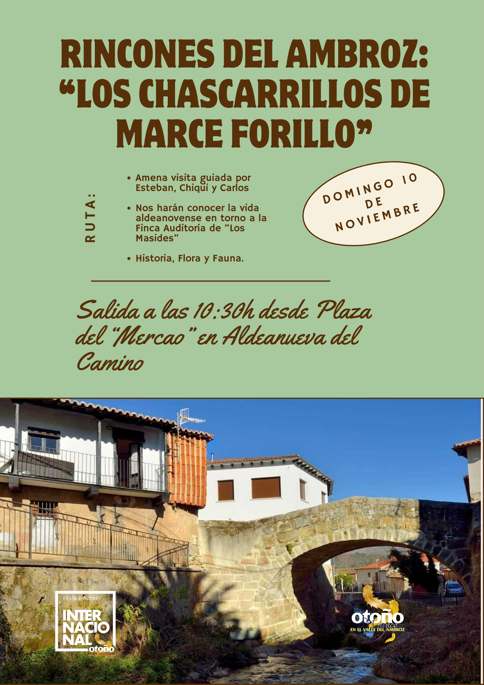 RINCONES DEL AMBROZ. Los chascarrillos de Marce “Forillo”.