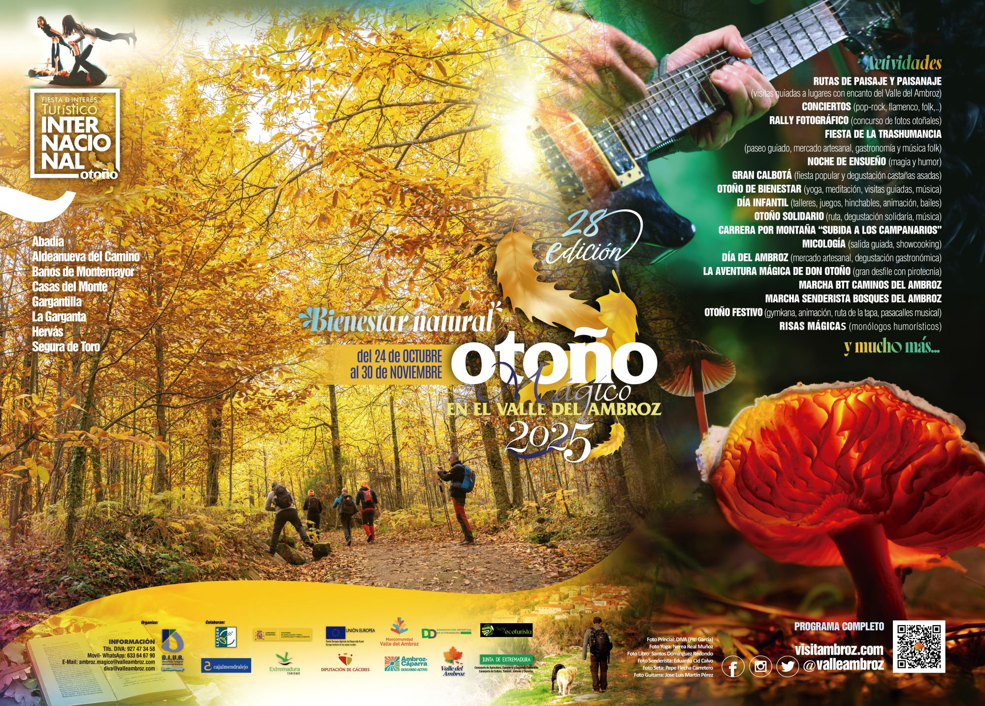 INAUGURACIÓN 28º Otoño Mágico, en Hervás