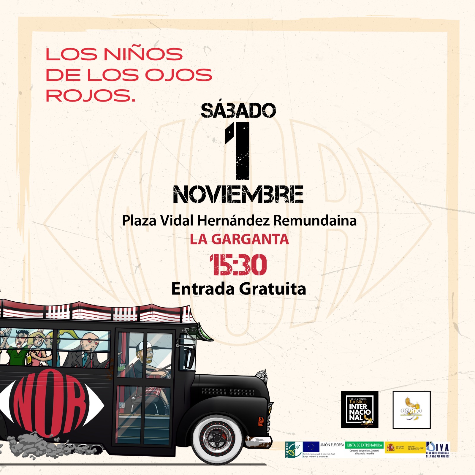 Música. LOS NIÑOS DE LOS OJOS ROJOS