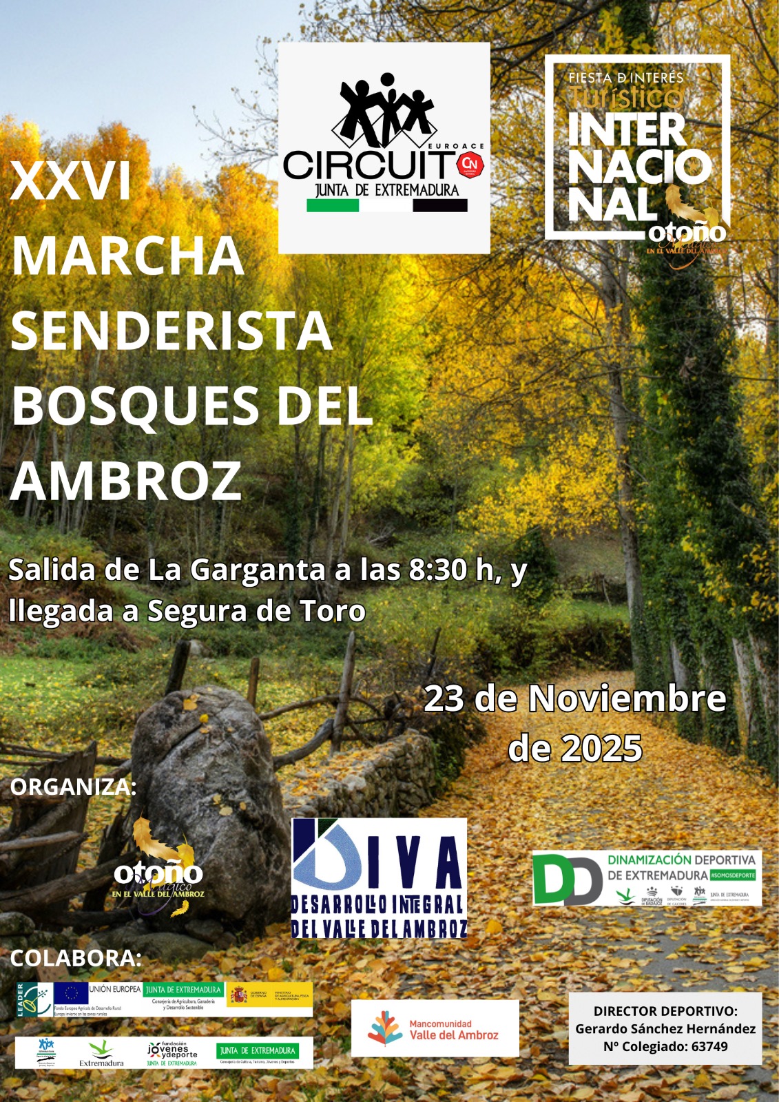 XXVI MARCHA SENDERISTA “Bosques del Ambroz”