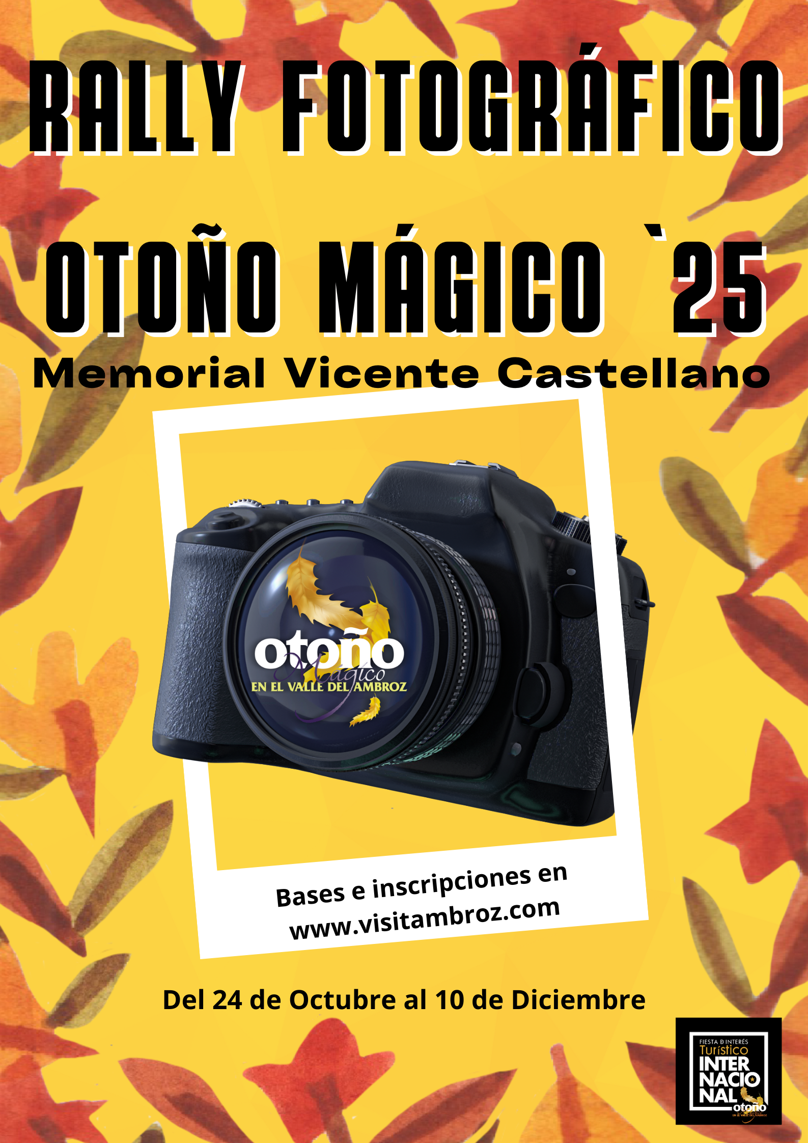 Rally fotográfico. Memorial Vicente Castellano y concurso en Instagram