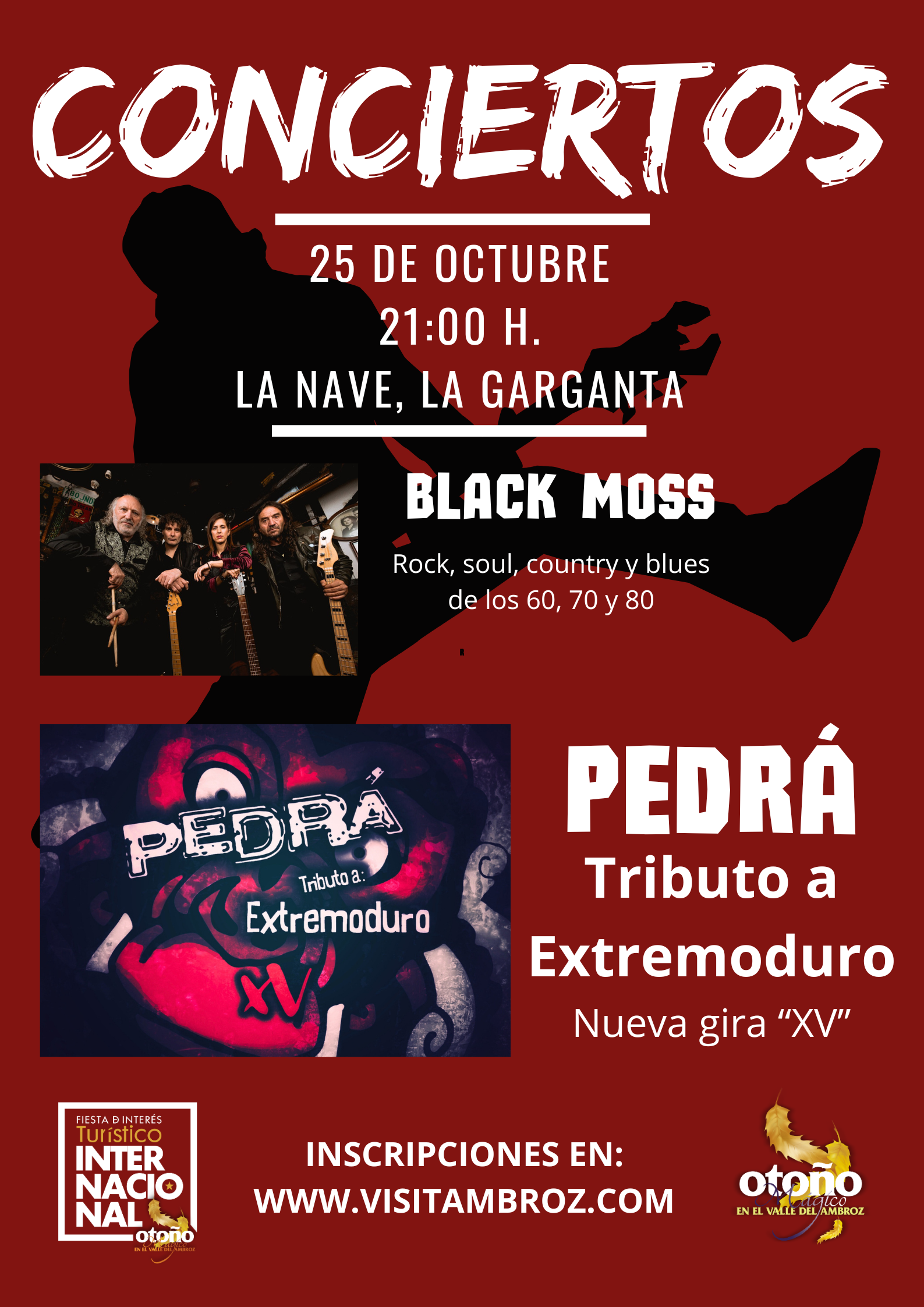 MÚSICA. PEDRÁ Y BLACK MOSS